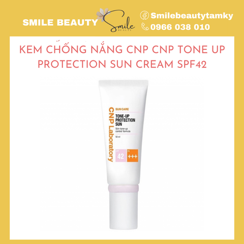 Kem chống nắng CNP cnp tone up protection sun cream SPF42