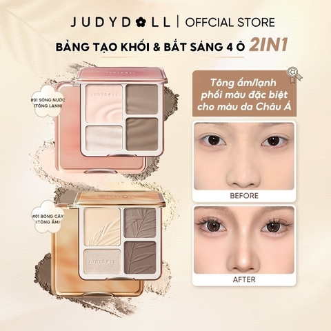 Tạo Khối & Highlight 4 Ô JudyDoll Nội Địa Trung