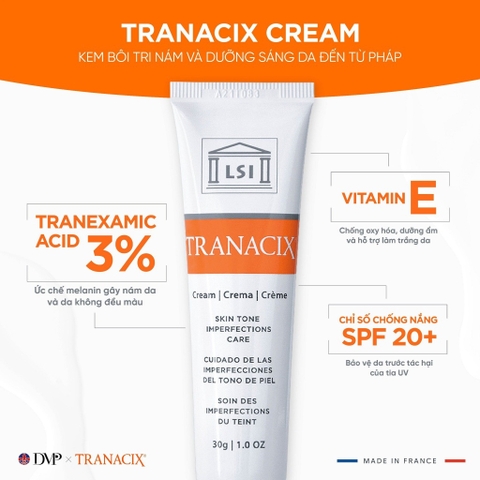 Kem Dưỡng Mờ Thâm Nám Tranacix Cream Skin Tone Imperfections Care 30g