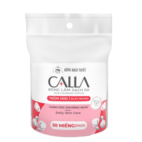 Bông Tẩy Trang Calla 30 Miếng
