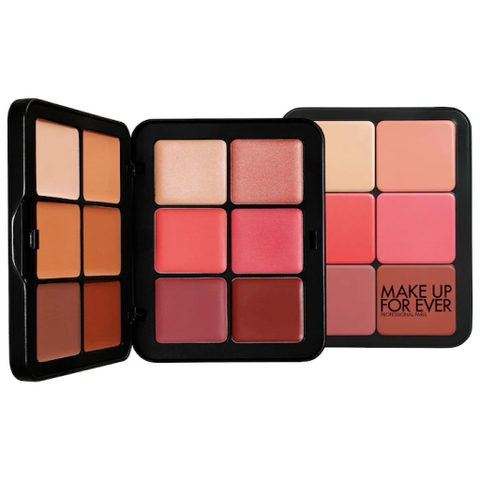Bảng Má hồng kem Và Nền Make Up For Ever HD Skin 12ô