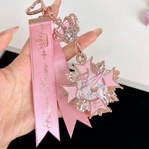Móc khoá uni kỵ sĩ kì lân Flower Knows Knight Unicorn