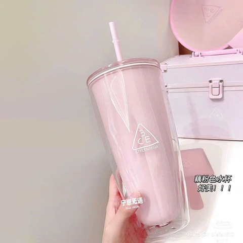 Bình Nước 3CE Style Nanda 720ml ( VỎ HỘP HỒNG)