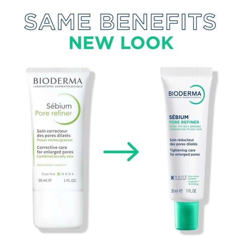 Kem dưỡng kiềm dầu se lỗ chân lông Bioderma Pore refiner 30ml