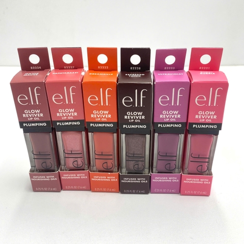 Son Dưỡng Làm Đầy Môi ELF Glow Reviver Plumping Lip Oil