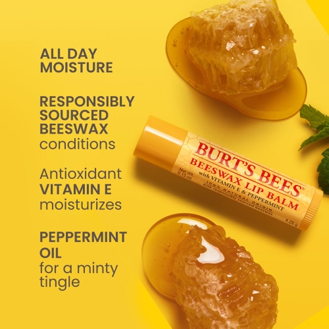 Son Dưỡng Môi Burt's Bees Beewax Lip Balm