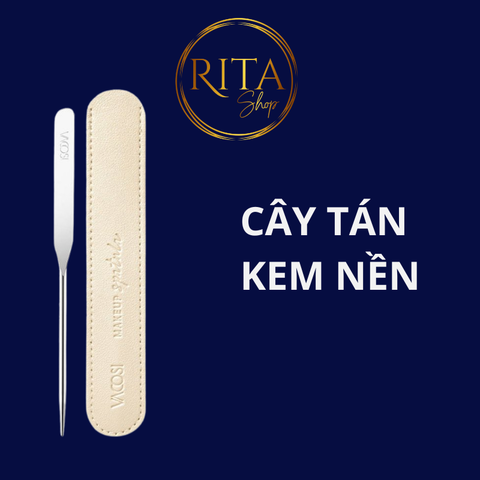 Cây Tán Kem Nền Kèm Bao Da Vacosi DC08