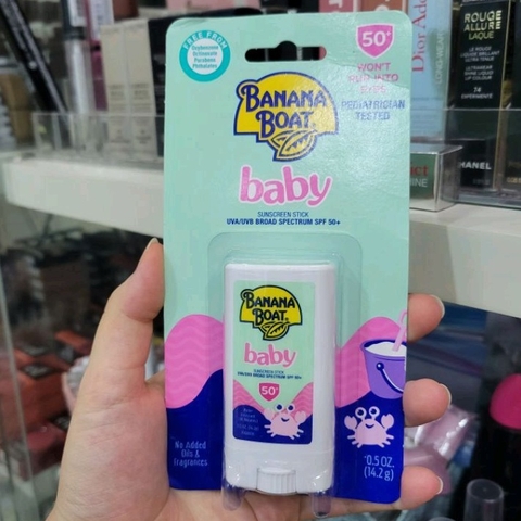 Kem chống nắng Banana Boat Baby Sunscreen Stick SPF 50+ dạng thỏi