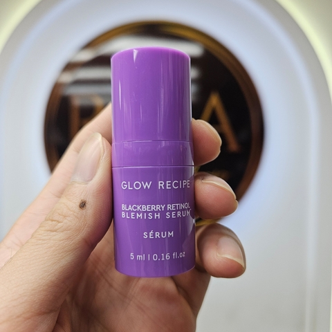 Serum Mini Glow Recipe Blackberry Retinol Blemish Serum 5ml