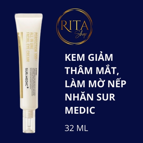 Kem dưỡng Sur.Medic giảm thâm mắt, làm mờ nếp nhăn chống lão hóa 32ml