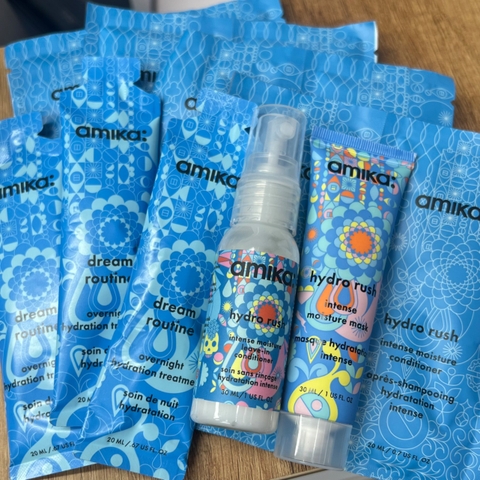 Bộ Chăm Sóc Tóc Amika Hydation Hair Challenge