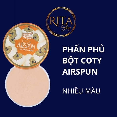 Phấn phủ kiềm dầu Coty Airspun - phấn trang điểm da