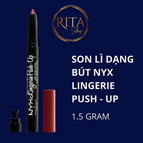 Son lì dạng bút NYX Lingerie Push-up