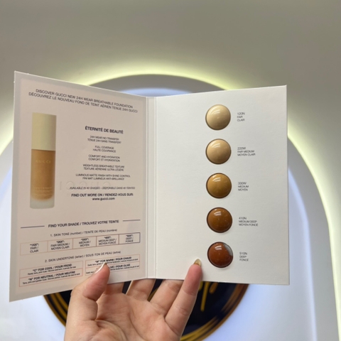 Sample kem nền Gucci