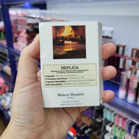 Replica By the Fireplace