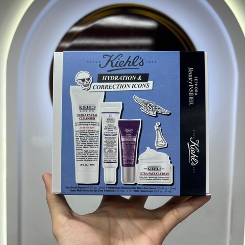Set Kiehls Hydration & Correction Icons