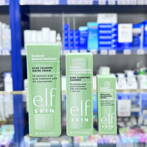 Dòng Chăm Sóc Da Cho Da Dầu Mụn ELF Skin Blemish Breakthrough