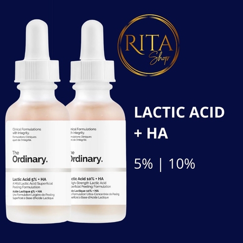 Serum The Ordinary Lactic Acid 5% & 10% +HA 30 ml