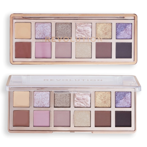Bảng 12 ô màu mắt Makeup Revolution The Enchanted Icon Bronze Shadow Palette