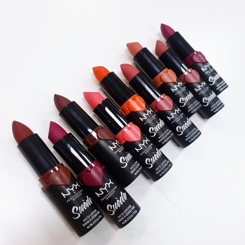 Son thỏi lì NYX Suede matte lipstick