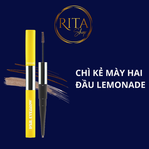 Chì Kẻ Mày 2 Đầu Lemonade Dual Eyebrow