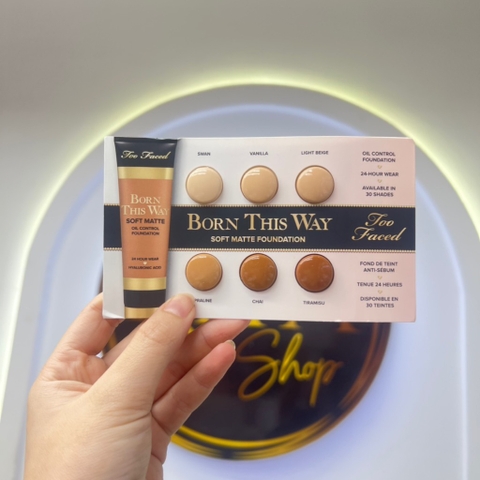 Sample nền Too Faced Born This Way