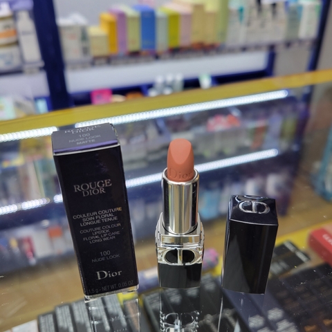 Son thỏi lì Di. or mini màu Nude Look 100
