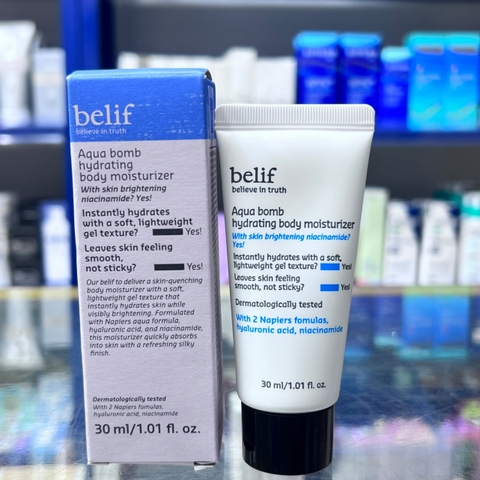 Kem Dưỡng Ẩm Body Belif Aqua Bomb 30ml
