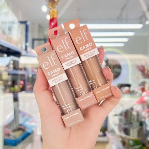 Tạo khối dạng kem Elf Camo Liquid Bronzer + Contour