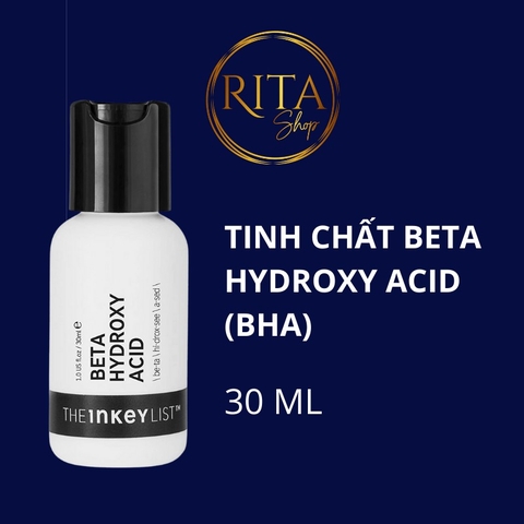 Tinh chất tẩy da chết giảm mụn dưỡng da The Inkey List Beta Hydroxyl Acid 30ml