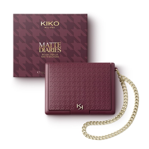 KHỐI KIKO MATTE DIARIES BOUNCE&BLUR MATTE BRONZER
