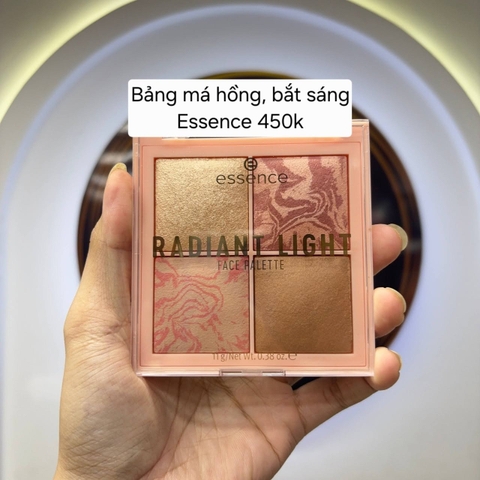Bảng 4 Ô Essence Radiant Light Face Palette 10 Glow Icon