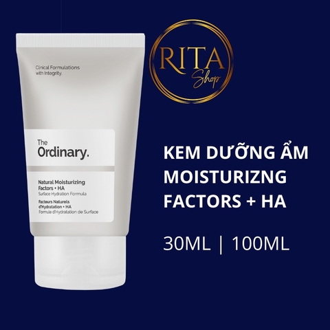Kem dưỡng da dưỡng ẩm The Ordinary Moisturizing Factor + HA