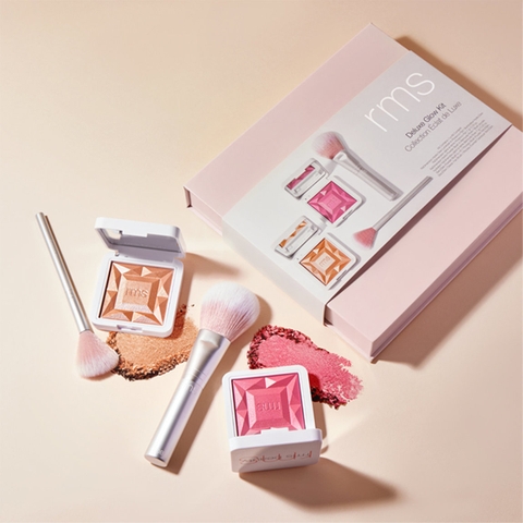 Set Má Hồng Và Bắt Sáng RMS Deluxe Glow Kit