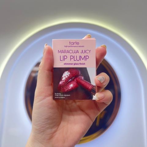 Son Mini Tarte Maracuja  Jucyi Lip Plump Màu Rosy mauve