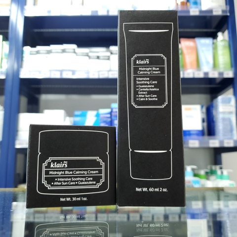 Kem Dưỡng Làm Dịu Phục Hồi Da Klairs Midnight Blue Calming Cream