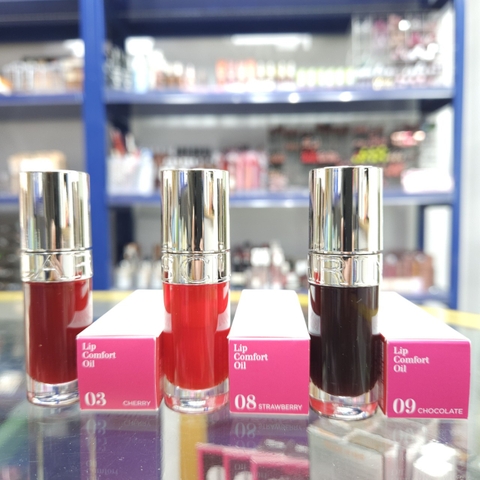 [Full Size] Son Bóng Dưỡng Dạng Dầu Clarins Lip Comfort Oil 7ml