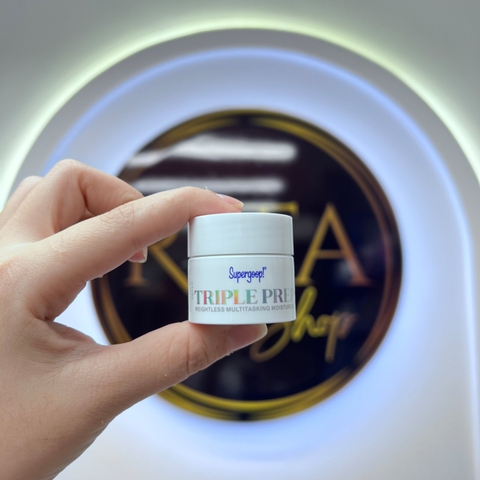Kem Dưỡng Ẩm Mini Supergoop Triple Prep 10ml