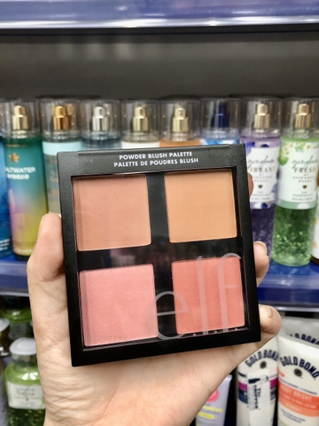 Bảng 4 Ô Phấn Má Hồng ELF Powder Blush Palette