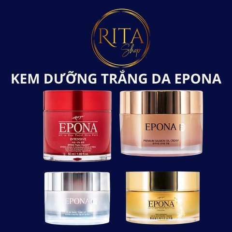 Kem dưỡng Epona trắng da phục hồi hư tổn nâng tone chống lão hóa 50ml