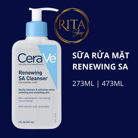SRM CeraVe Renewing SA cleanser