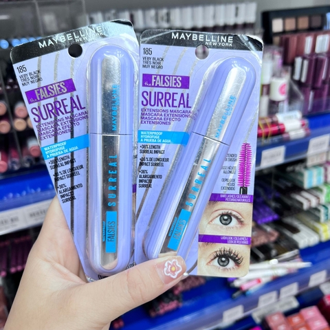 Mascara Chống Thấm Nước Maybellien The Falsies Surreal Waterproof làm dài mi