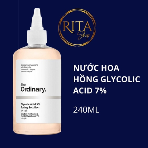 Toner The Ordinary Glycolic Acid 7% Toning Solution - 240 ML