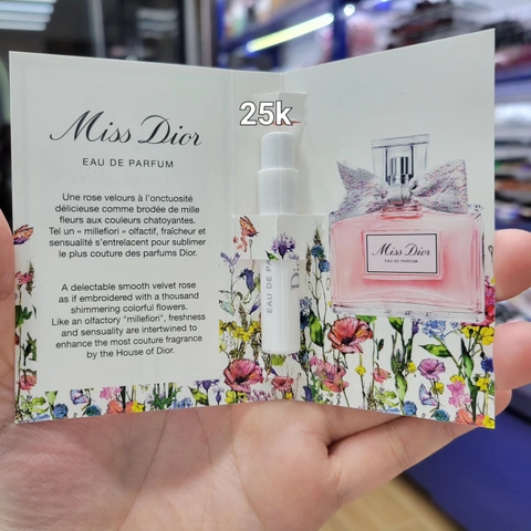 Sample Nước Hoa Miss Dior EDP