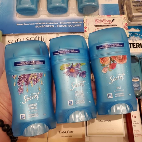 Lăn khử mùi dạng sáp Secret 48H Invisible Antiperspirant and Deodorant