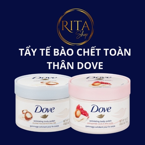 Tẩy tế bào chết body Dove