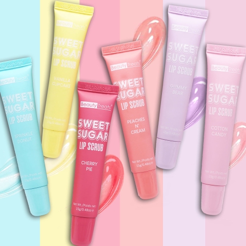 Tẩy Da Chết Môi Beauty Treats Sweet Sugar Lip Scrub