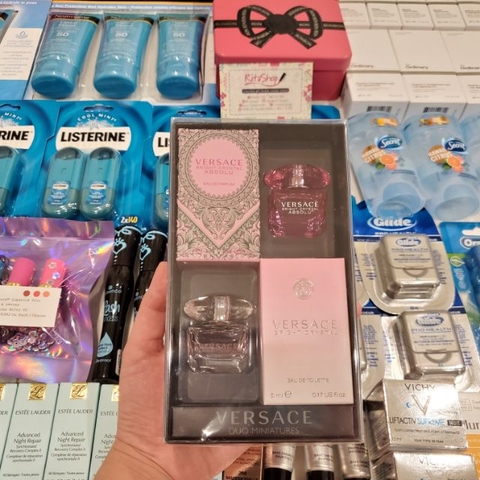 Set 2 chai nước hoa mini Versace dành cho nữ