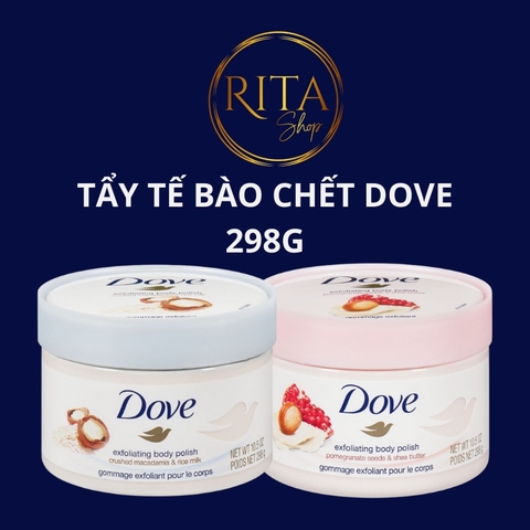 Tẩy tế bào chết body Dove