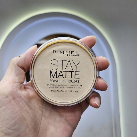 Phấn Phủ Dạng Nén Kiềm Dầu Rimmel Stay Matte Pressed Powder 14g